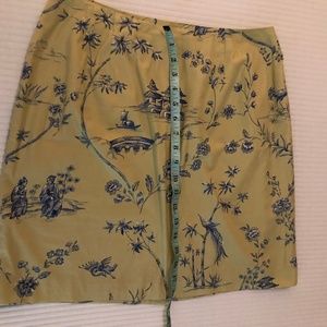 Talbots Green/Blue Asian Mini